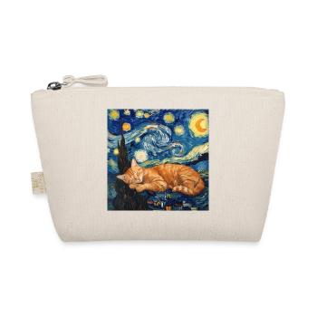 Chat, Animal, Van Gogh, Nuit Étoilée - Trousse biologique - nature - Devant
