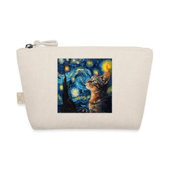 Chat, Animal, Van Gogh, Nuit Étoilée - Trousse biologique - nature - Devant