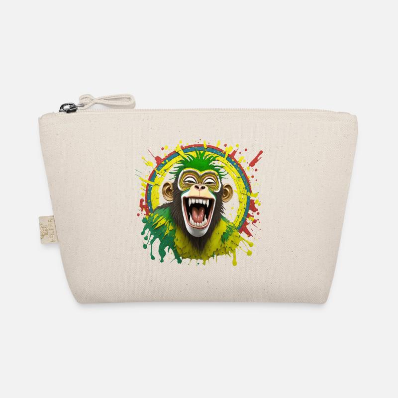 Portrait/Tête de Singe Rasta Éclaté de Rire Trousse biologique