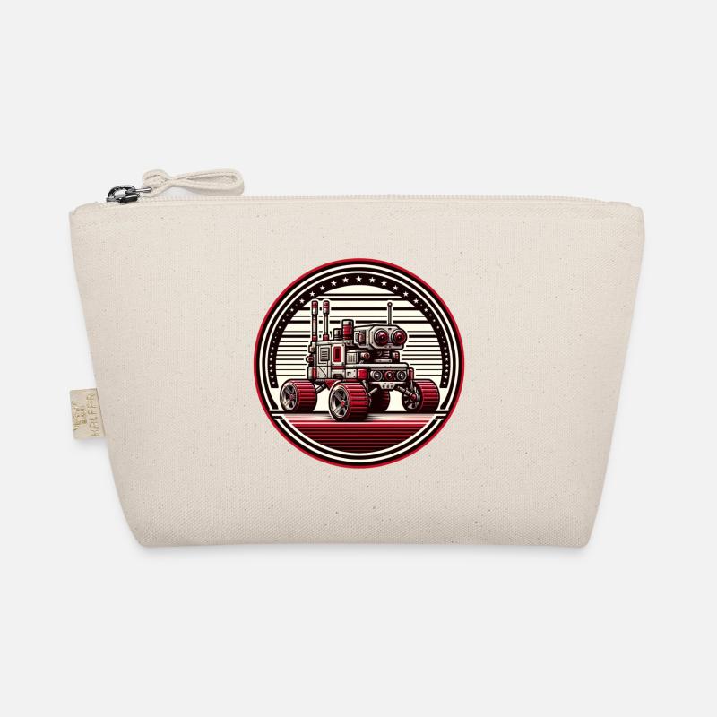 "Himmlischer Entdecker" - Space Rover Abzeichen Bio-Täschchen