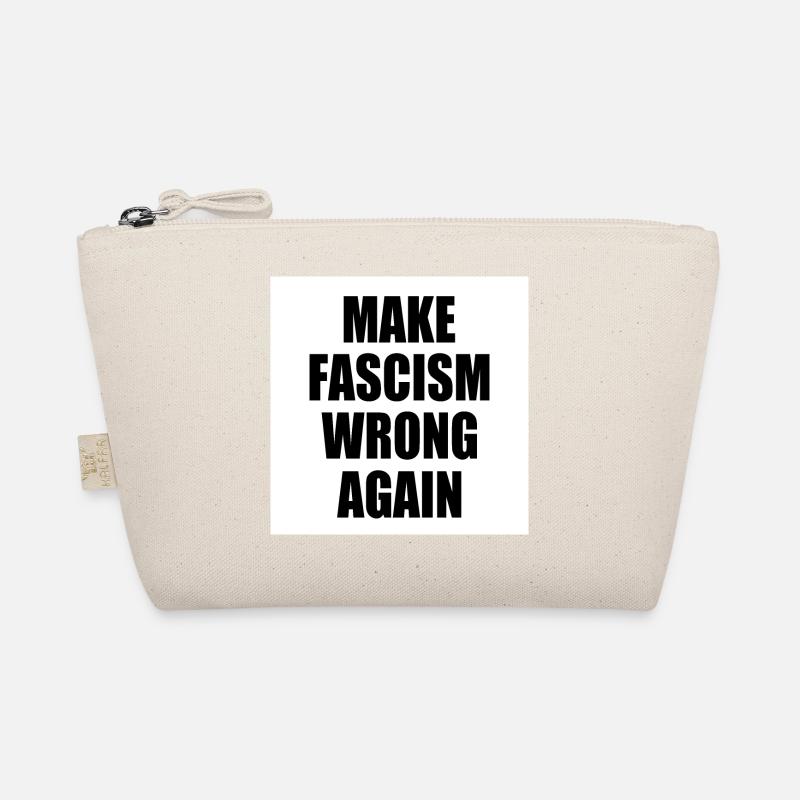make fascism wrong again Bio-Täschchen