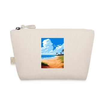 Four Mile Beach Australien Vintage-Reiseposter - Bio-Täschchen - Natur - Vorne