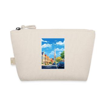 Christchurch Neuseeland Vintage Reiseposter WPA - Bio-Täschchen - Natur - Vorne