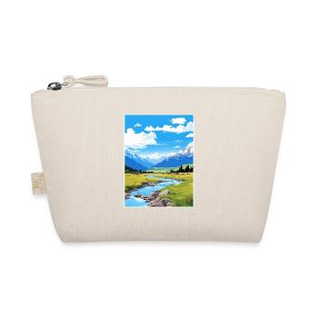 Arthurs Pass Nationalpark Vintage Reiseposter - Bio-Täschchen - Natur - Vorne