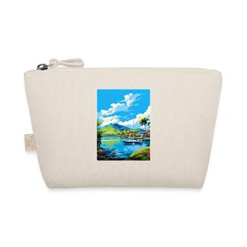 Hamilton Island Australien Deko Reiseposter - Bio-Täschchen - Natur - Vorne