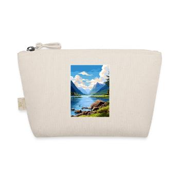 Fiordland Nationalpark Neuseeland Reiseposter - Bio-Täschchen - Natur - Vorne