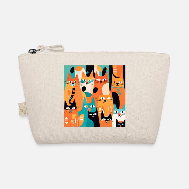 Boho Chats Plantes Abstraites Trousse biologique