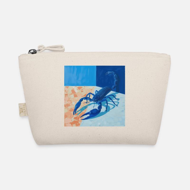 scorpion, bunt, tier, geschenk, geschenkidee Bio-Täschchen
