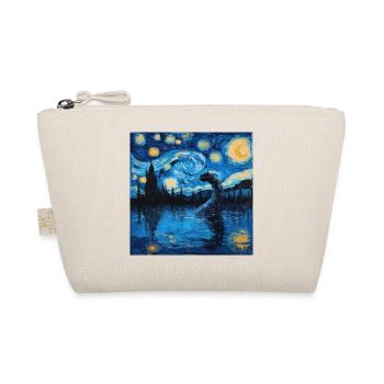 loch ness monster, nessie, van gogh, sternenacht - Bio-Täschchen - Natur - Vorne