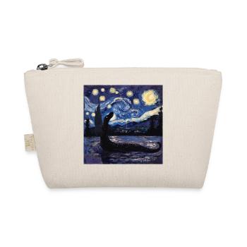 loch ness monster, nessie, van gogh, sternenacht - Bio-Täschchen - Natur - Vorne