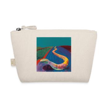 schlange, bunt, tier, geschenk, geschenkidee - Bio-Täschchen - Natur - Vorne