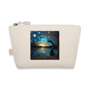 loch ness monster, nessie, van gogh, sternenacht - Bio-Täschchen - Natur - Vorne