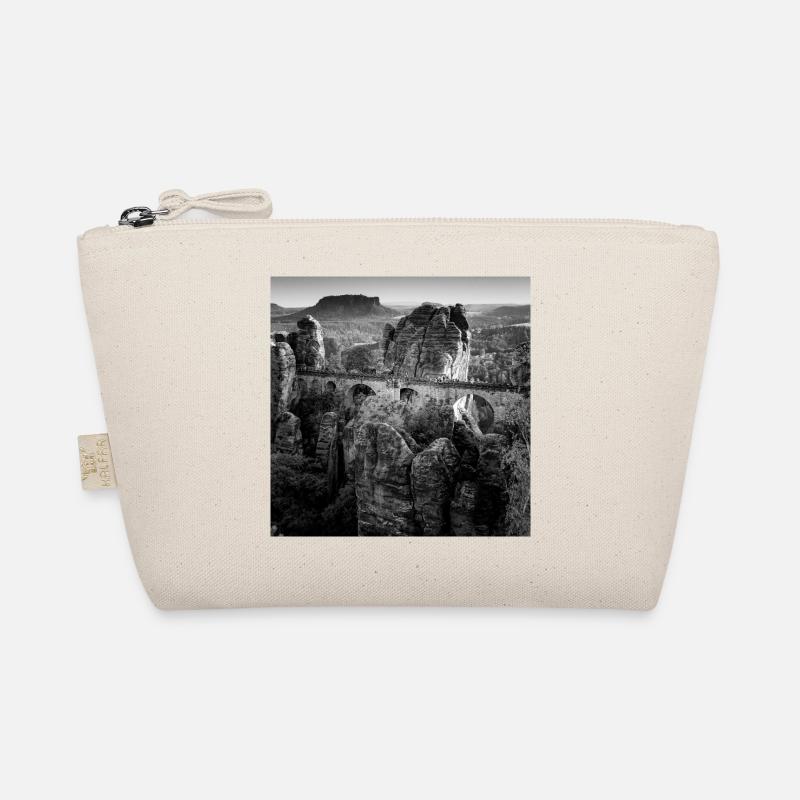 Bastei Bridge Saxon Switzerland Germany Poster Organic Pouch