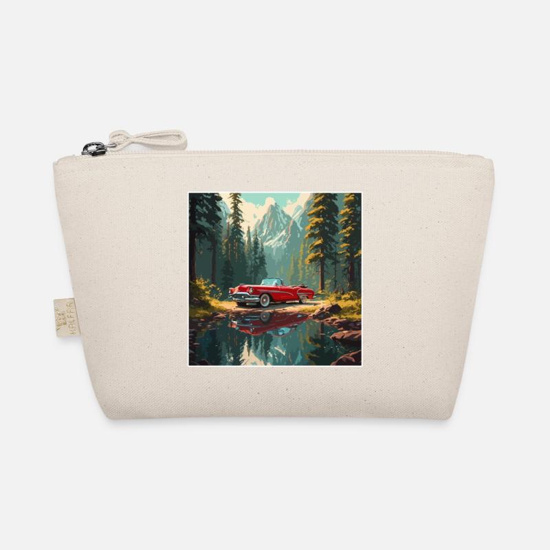 Old Timer / Car / 50s / Retro / Vintage Organic Pouch