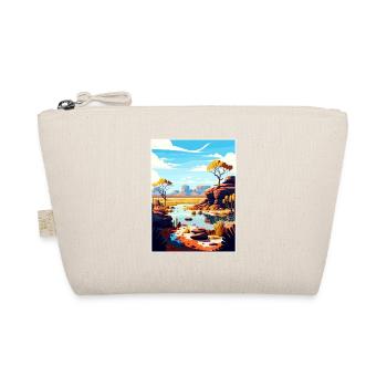 Kakadu Australia Vintage Travel Poster Souvenir - Organic Pouch - nature - Front