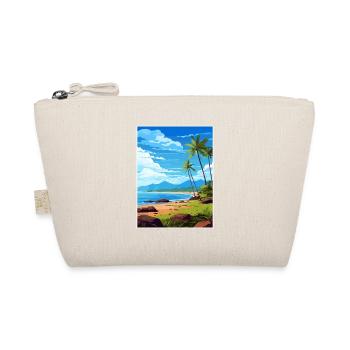 Cairns Australia Vintage Travel Poster Souvenir - Organic Pouch - nature - Front