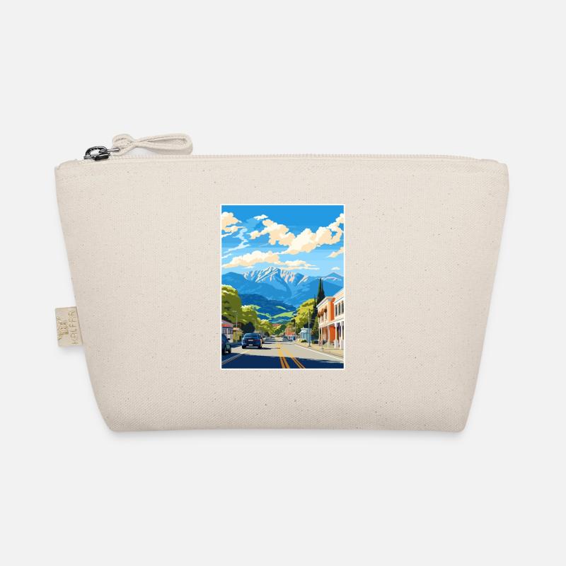 Nelson Neuseeland Vintage Reiseposter Souvenir Bio-Täschchen