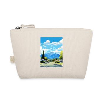 Nelson New Zealand Vintage Travel Poster Souvenir - Organic Pouch - nature - Front