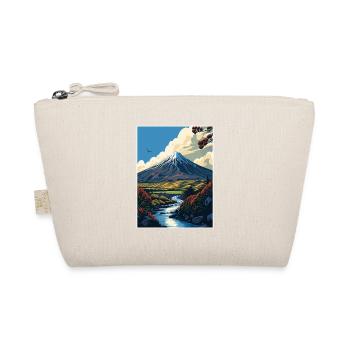 Taranaki Nouvelle-Zélande Vintage voyage affiche WPA Art - Trousse biologique - nature - Devant
