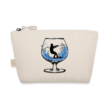 Surfing, Stunt Wakeboard, Kitesurfer, Water Ski - Organic Pouch - nature - Front