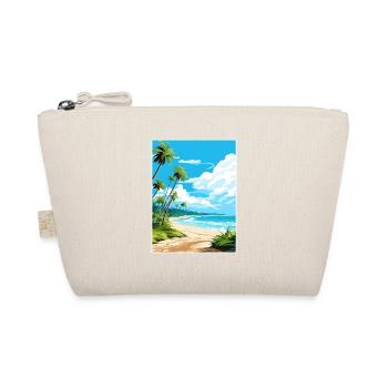 Playa Grande Costa Rica Vintage Travel Poster WPA - Organic Pouch - nature - Front