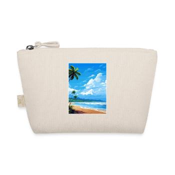 Playa Hermosa Costa Rica Vintage Travel Poster WPA - Organic Pouch - nature - Front