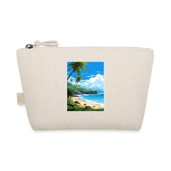 Manuel Antonio Beach Costa Rica Travel Poster - Organic Pouch - nature - Front