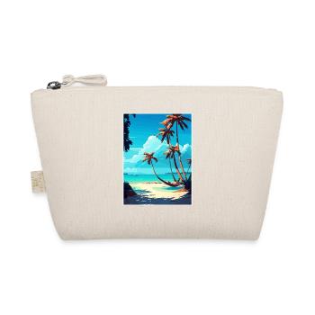 Bavaro Caraïbes Îles Tropicales Affiche de voyage - Trousse biologique - nature - Devant