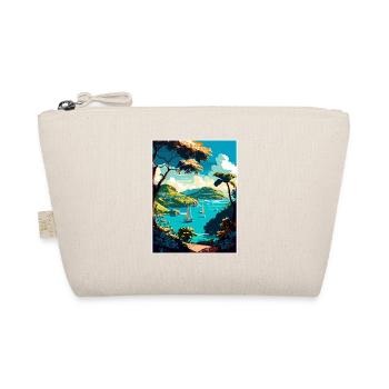 Guadeloupe Caribbean Vintage Travel Poster WPA Art - Organic Pouch - nature - Front