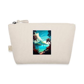 Martinique Caraïbes Vintage voyage affiche WPA Art - Trousse biologique - nature - Devant