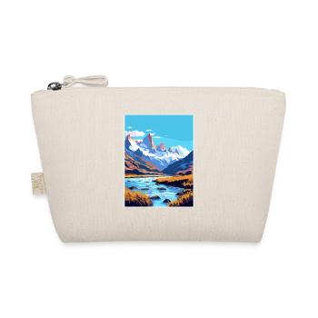 Decoration Vintage Travel Poster WPA Art - Organic Pouch - nature - Front