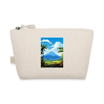 La Fortuna Costa Rica Vintage Travel Poster WPA - Organic Pouch - nature - Front