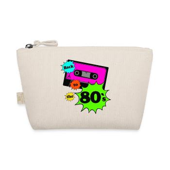 80s Party Retro Fun Shirt Theme Party, 80s (25) - Organic Pouch - nature - Front