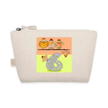6th Birthday - Six-Year-Old - Chicken Coop - Organic Pouch - nature - Front