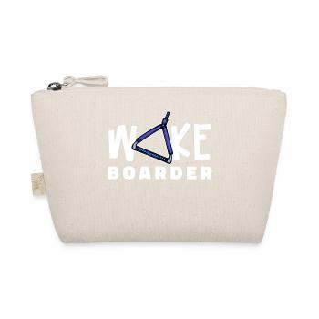 Wellenreiten Kitesurfer Statement Wakeboard - Bio-Täschchen - Natur - Vorne