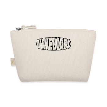 Wakeboard Spruch Wassersport Wakesurfen Surfing - Bio-Täschchen - Natur - Vorne