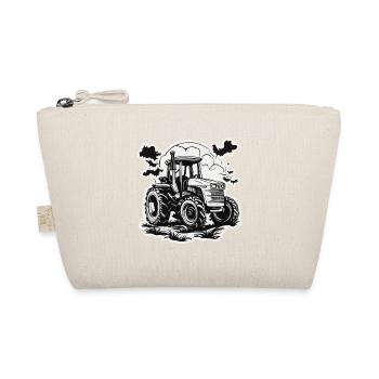 Tractor / Agriculture / Farmer / Field Work - Organic Pouch - nature - Front