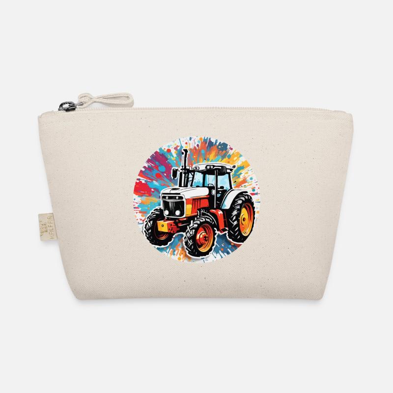 Traktor / Landwirtschaft / Bauer / Feldarbeit Bio-Täschchen