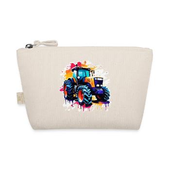 Tractor / Agriculture / Farmer / Field Work - Organic Pouch - nature - Front