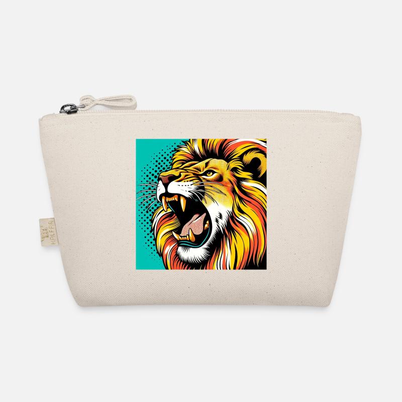 Lion Pop Art Trousse biologique
