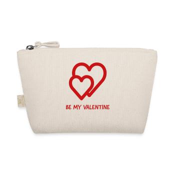 be my valentine - Bio-Täschchen - Natur - Vorne