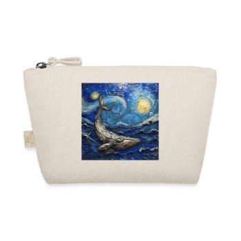 wale, fisch, ozean, van gogh, sternennacht - Bio-Täschchen - Natur - Vorne
