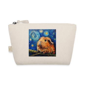 Guinea Pig, Animal, Van Gogh, Starry Night - Organic Pouch - nature - Front