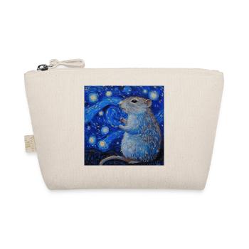 agouti, maus, ratte, van gogh, sternennacht - Bio-Täschchen - Natur - Vorne
