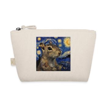agouti, maus, ratte, van gogh, sternennacht - Bio-Täschchen - Natur - Vorne