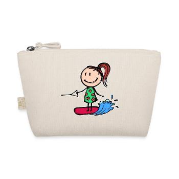 Surfboard, Wakeboard, Wave, Surfing, Water sports - Organic Pouch - nature - Front