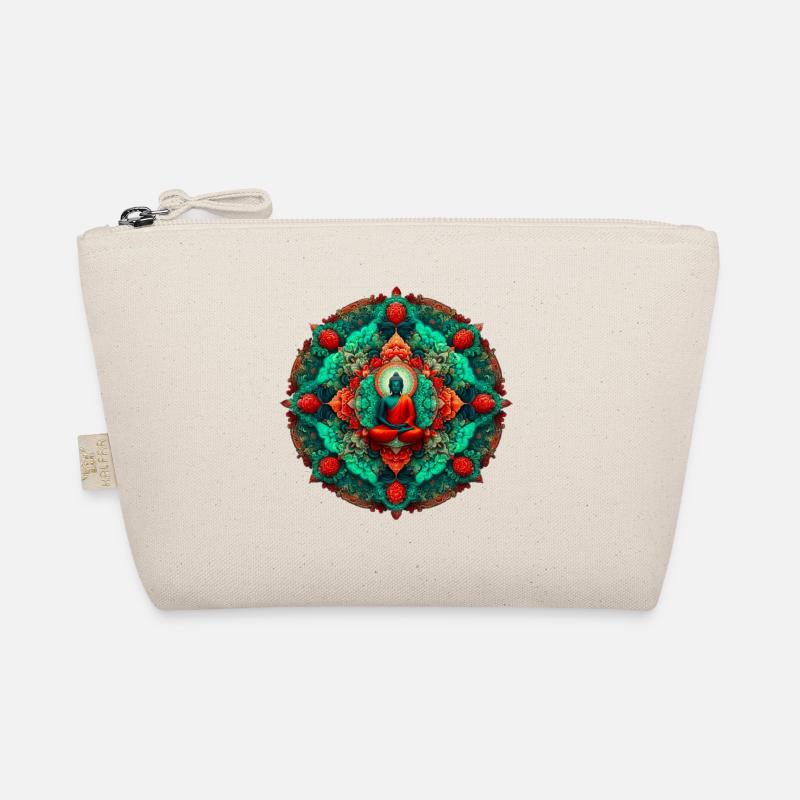 Bouddha Mandala sarcelle - Trousse biologique - nature