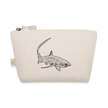 Thresher Shark - Organic Pouch - nature - Front