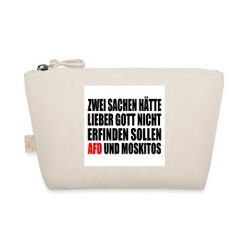 Fck afd - Bio-Täschchen - Natur - Vorne