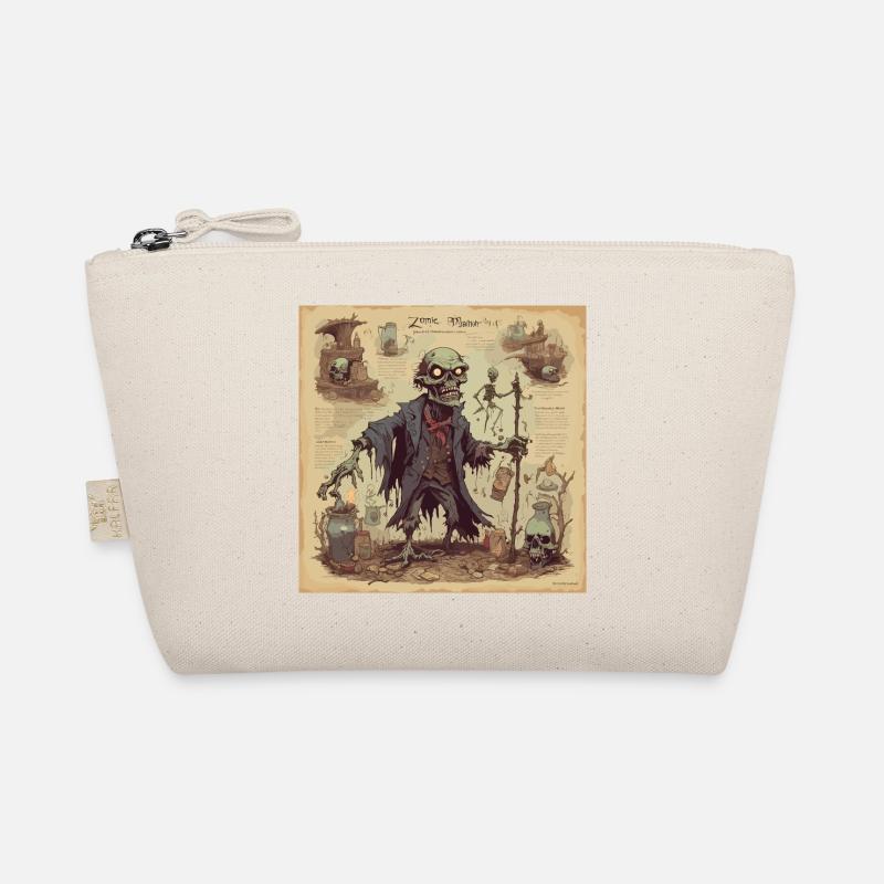 Witch's Handbook / Magic Book / Halloween / Autumn Organic Pouch